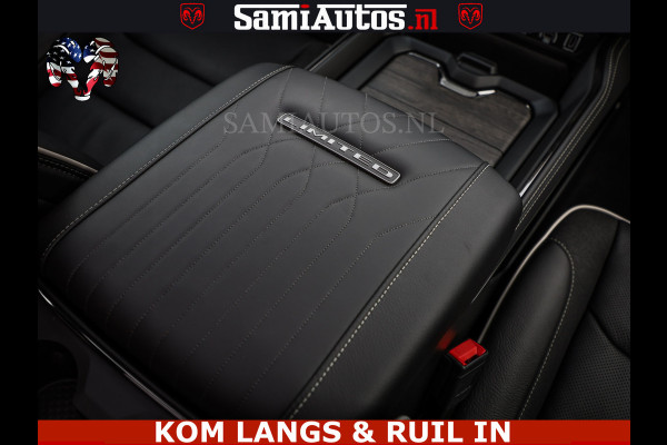 Dodge Ram LIMITED SPORT H.O 540HP 706Nm | Massage + Full Option | De Meest Luxe en Volle Pick-Up in zijn Klasse | Comfortabele Dubbele Cabine met Royale 5 Zitplaatsen | BPM vrij | Nu Leverbaar uit Voorraad | Voorraad Nr 2355 - 5149