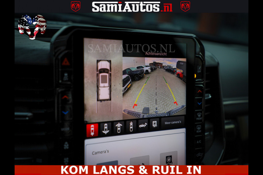 Dodge Ram LIMITED SPORT H.O 540HP 706Nm | Massage + Full Option | De Meest Luxe en Volle Pick-Up in zijn Klasse | Comfortabele Dubbele Cabine met Royale 5 Zitplaatsen | BPM vrij | Nu Leverbaar uit Voorraad | Voorraad Nr 2355 - 5149