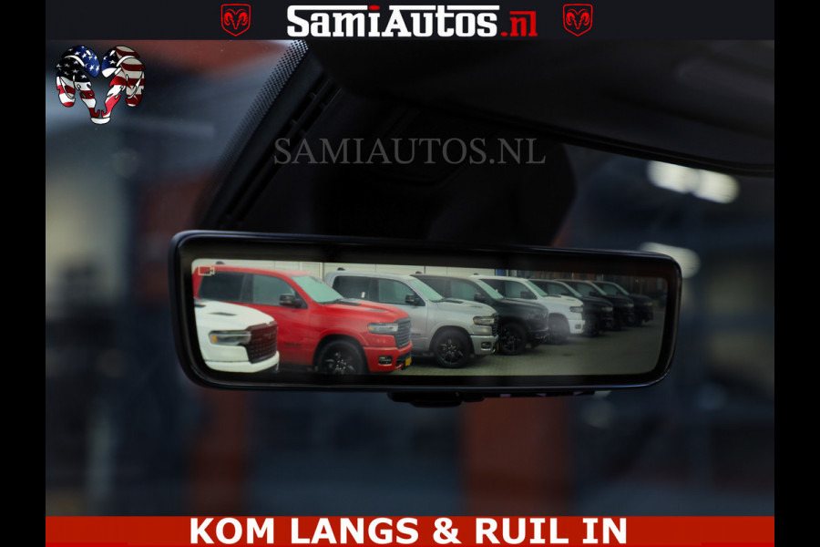 Dodge Ram LIMITED SPORT H.O 540HP 706Nm | Massage + Full Option | De Meest Luxe en Volle Pick-Up in zijn Klasse | Comfortabele Dubbele Cabine met Royale 5 Zitplaatsen | BPM vrij | Nu Leverbaar uit Voorraad | Voorraad Nr 2355 - 5149