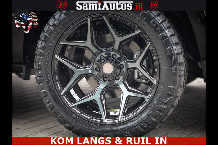 Dodge Ram LIMITED SPORT H.O 540HP 706Nm | Massage + Full Option | De Meest Luxe en Volle Pick-Up in zijn Klasse | Comfortabele Dubbele Cabine met Royale 5 Zitplaatsen | BPM vrij | Nu Leverbaar uit Voorraad | Voorraad Nr 2355 - 5149