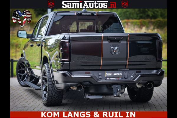 Dodge Ram LIMITED SPORT H.O 540HP 706Nm | Massage + Full Option | De Meest Luxe en Volle Pick-Up in zijn Klasse | Comfortabele Dubbele Cabine met Royale 5 Zitplaatsen | BPM vrij | Nu Leverbaar uit Voorraad | Voorraad Nr 2355 - 5149