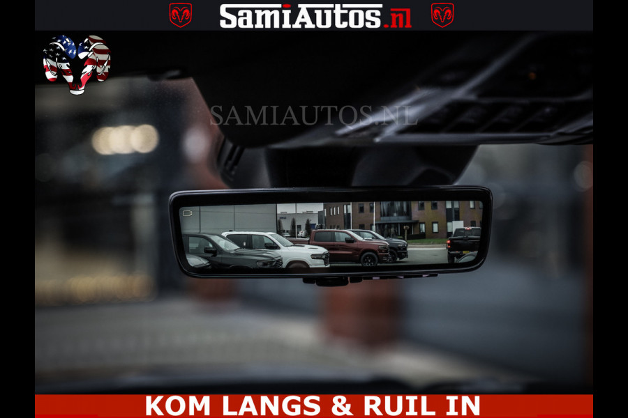 Dodge Ram Limited Night High Output 540HP 706Nm | Massage + Full Option | De Meest Luxe en Volle Pick-Up in zijn Klasse | Comfortabele Dubbele Cabine met Royale 5 Zitplaatsen | BPM vrij | Nu Leverbaar uit Voorraad | Voorraad Nr 2300 - 7689
