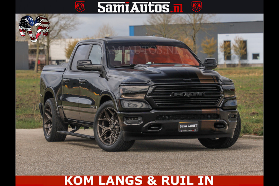 Dodge Ram GT EDITION | TRX PACK | 5.7 V8 HEMI | BRONZE LINE | LUCHT VERING | VITUAL | ADAPTIVE CRUISE | PANORAMADAK | MEGA DIK | Comfortabele Dubbele Cabine met Royale 5 Zitplaatsen | DC |