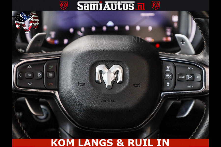 Dodge Ram GT EDITION | TRX PACK | 5.7 V8 HEMI | BRONZE LINE | LUCHT VERING | VITUAL | ADAPTIVE CRUISE | PANORAMADAK | MEGA DIK | Comfortabele Dubbele Cabine met Royale 5 Zitplaatsen | DC |