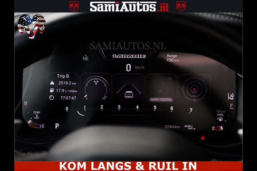 Dodge Ram GT EDITION | TRX PACK | 5.7 V8 HEMI | BRONZE LINE | LUCHT VERING | VITUAL | ADAPTIVE CRUISE | PANORAMADAK | MEGA DIK | Comfortabele Dubbele Cabine met Royale 5 Zitplaatsen | DC |