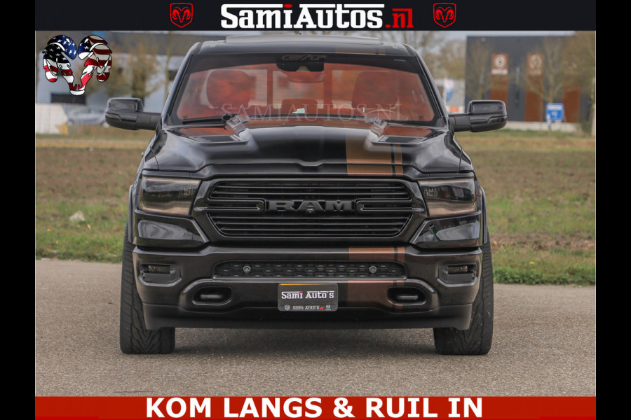 Dodge Ram GT EDITION | TRX PACK | 5.7 V8 HEMI | BRONZE LINE | LUCHT VERING | VITUAL | ADAPTIVE CRUISE | PANORAMADAK | MEGA DIK | Comfortabele Dubbele Cabine met Royale 5 Zitplaatsen | DC |