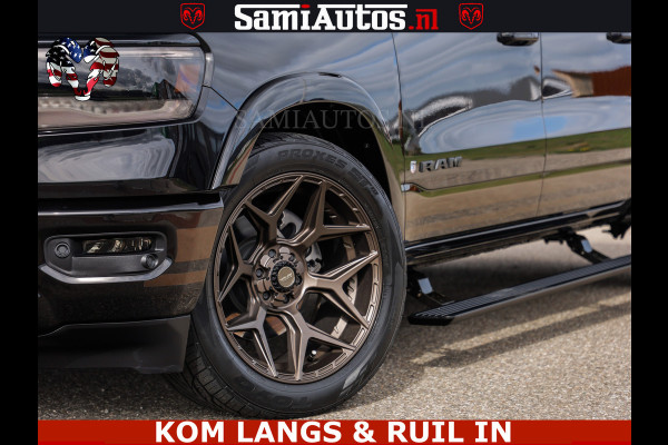 Dodge Ram GT EDITION | TRX PACK | 5.7 V8 HEMI | BRONZE LINE | LUCHT VERING | VITUAL | ADAPTIVE CRUISE | PANORAMADAK | MEGA DIK | Comfortabele Dubbele Cabine met Royale 5 Zitplaatsen | DC |