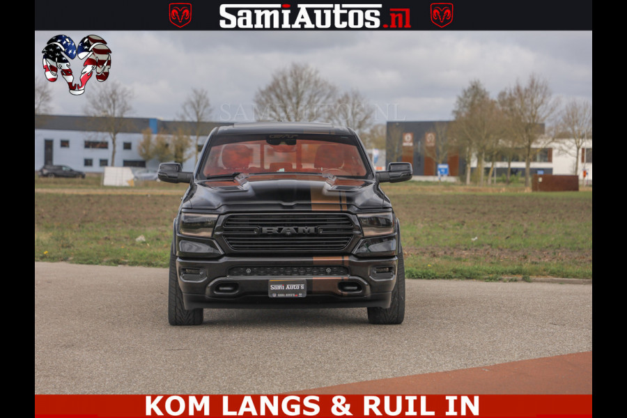 Dodge Ram GT EDITION | TRX PACK | 5.7 V8 HEMI | BRONZE LINE | LUCHT VERING | VITUAL | ADAPTIVE CRUISE | PANORAMADAK | MEGA DIK | Comfortabele Dubbele Cabine met Royale 5 Zitplaatsen | DC |