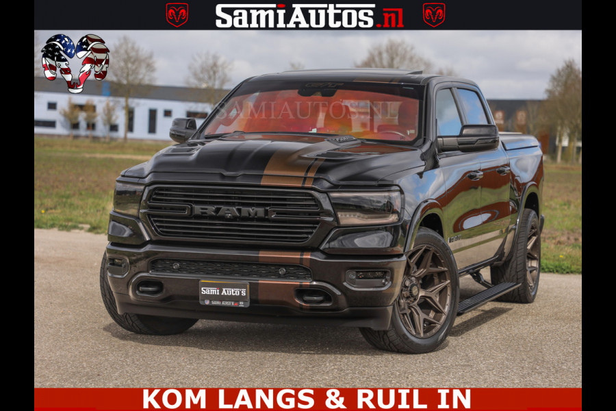 Dodge Ram GT EDITION | TRX PACK | 5.7 V8 HEMI | BRONZE LINE | LUCHT VERING | VITUAL | ADAPTIVE CRUISE | PANORAMADAK | MEGA DIK | Comfortabele Dubbele Cabine met Royale 5 Zitplaatsen | DC |