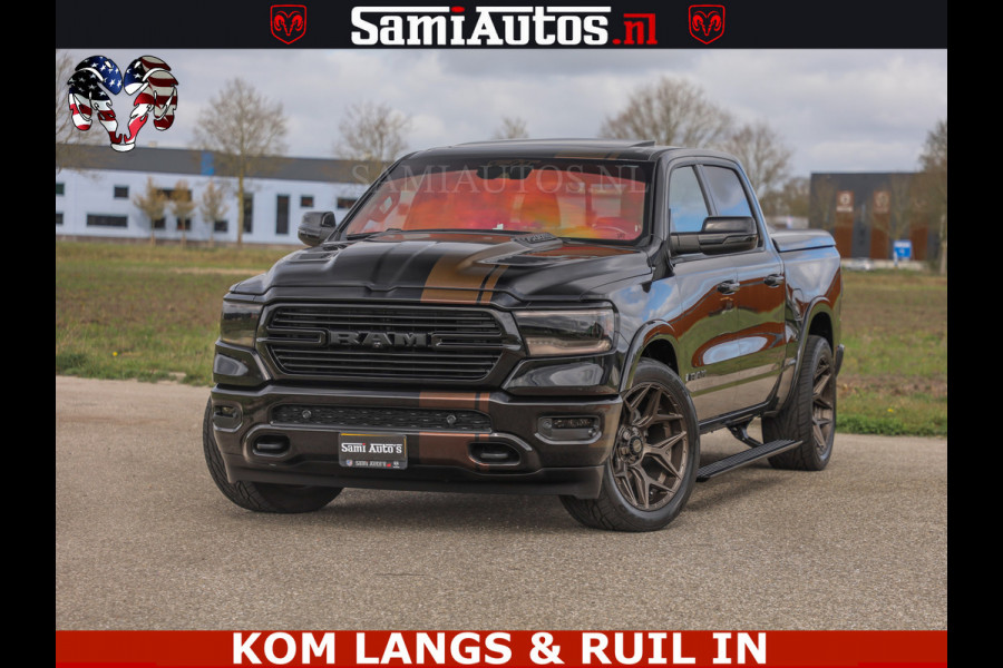 Dodge Ram GT EDITION | TRX PACK | 5.7 V8 HEMI | BRONZE LINE | LUCHT VERING | VITUAL | ADAPTIVE CRUISE | PANORAMADAK | MEGA DIK | Comfortabele Dubbele Cabine met Royale 5 Zitplaatsen | DC |