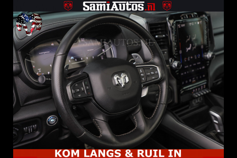 Dodge Ram GT EDITION | TRX PACK | 5.7 V8 HEMI | BRONZE LINE | LUCHT VERING | VITUAL | ADAPTIVE CRUISE | PANORAMADAK | MEGA DIK | Comfortabele Dubbele Cabine met Royale 5 Zitplaatsen | DC |