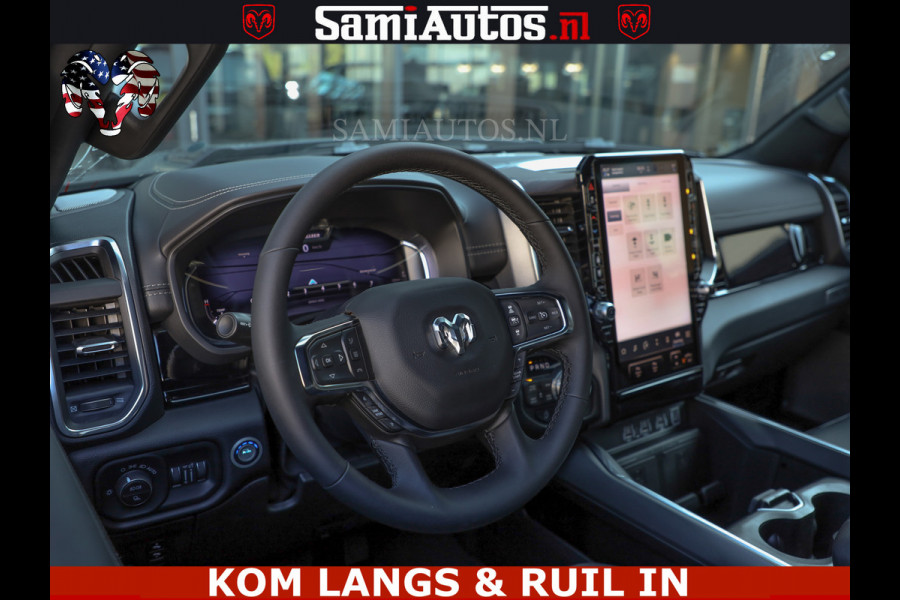 Dodge Ram PREMIUM | Full Option | De Meest Luxe Pick-Up in zijn Klasse | Comfortabele Dubbele Cabine met Royale 5 Zitplaatsen | BPM vrij | Nu Leverbaar uit Voorraad | Voorraad Nr 2230 - 8765