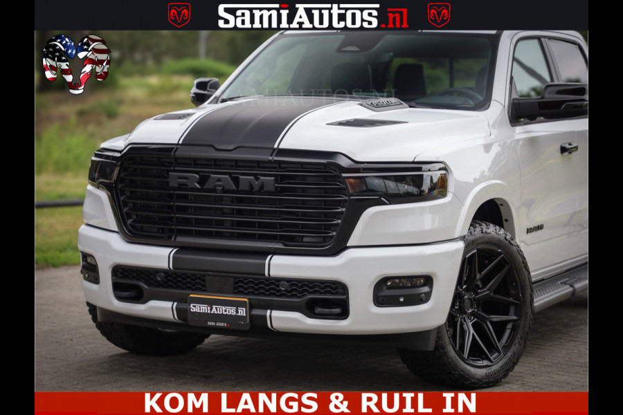 Dodge Ram PREMIUM | Full Option | De Meest Luxe Pick-Up in zijn Klasse | Comfortabele Dubbele Cabine met Royale 5 Zitplaatsen | BPM vrij | Nu Leverbaar uit Voorraad | Voorraad Nr 2230 - 8765