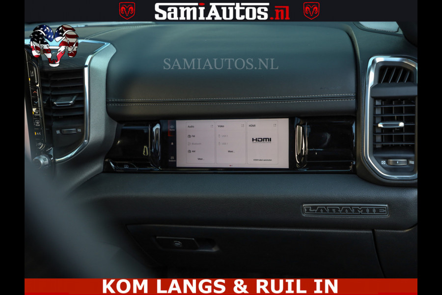 Dodge Ram PREMIUM | Full Option | De Meest Luxe Pick-Up in zijn Klasse | Comfortabele Dubbele Cabine met Royale 5 Zitplaatsen | BPM vrij | Nu Leverbaar uit Voorraad | Voorraad Nr 2230 - 8765