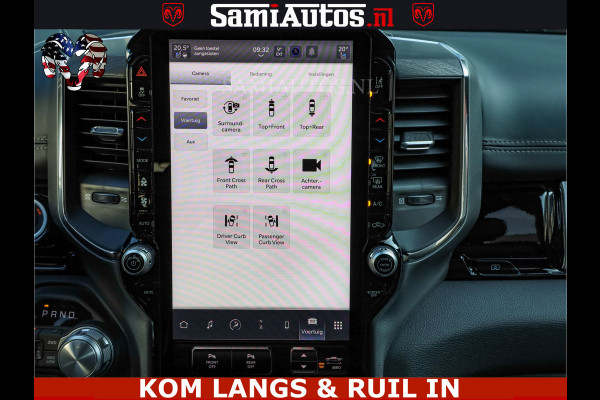 Dodge Ram PREMIUM | Full Option | De Meest Luxe Pick-Up in zijn Klasse | Comfortabele Dubbele Cabine met Royale 5 Zitplaatsen | BPM vrij | Nu Leverbaar uit Voorraad | Voorraad Nr 2230 - 8765