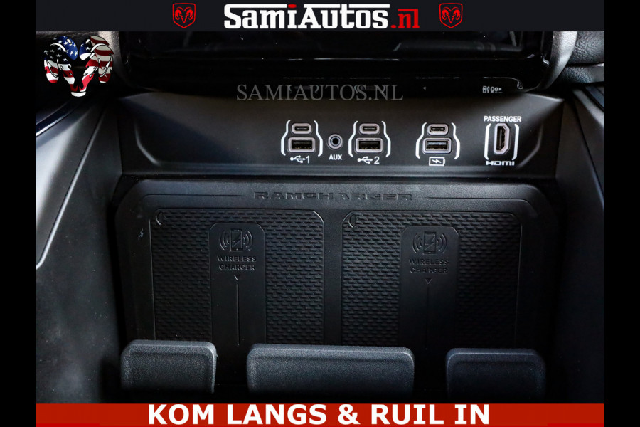 Dodge Ram PREMIUM | Full Option | De Meest Luxe Pick-Up in zijn Klasse | Comfortabele Dubbele Cabine met Royale 5 Zitplaatsen | BPM vrij | Nu Leverbaar uit Voorraad | Voorraad Nr 2230 - 8765