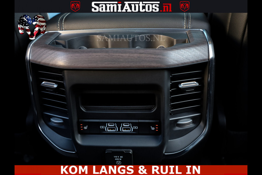 Dodge Ram PREMIUM | Full Option | De Meest Luxe Pick-Up in zijn Klasse | Comfortabele Dubbele Cabine met Royale 5 Zitplaatsen | BPM vrij | Nu Leverbaar uit Voorraad | Voorraad Nr 2230 - 8765