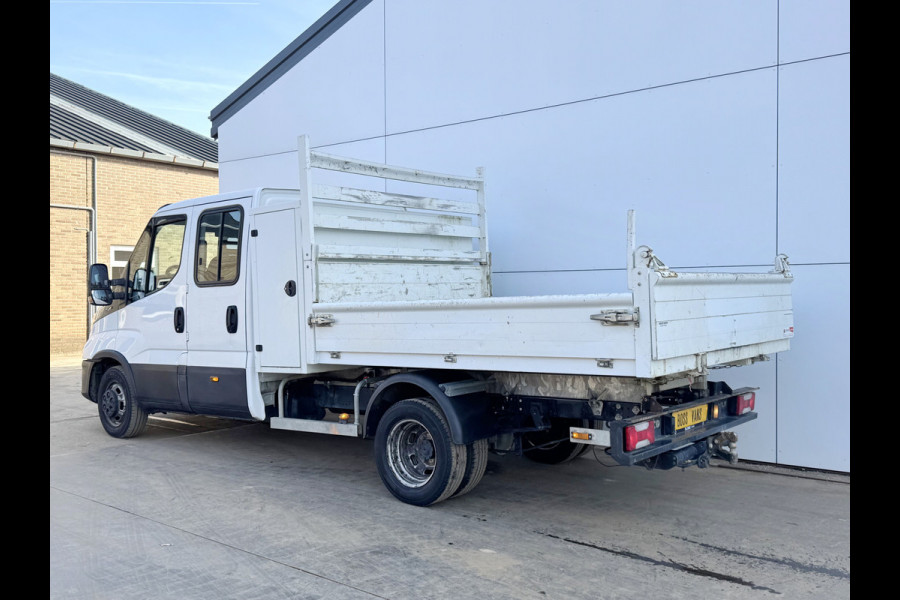 Iveco Daily 35C14 2.3 Kipper Dubbele Cabine Dubbellucht 3,5t Trekhaak 6 Stoelen Airco Cruise Control Benne Tipper