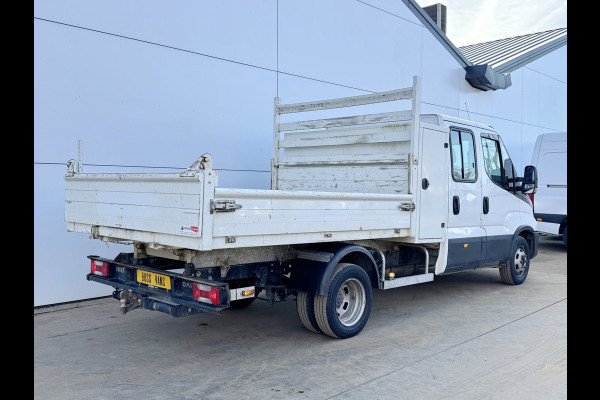 Iveco Daily 35C14 2.3 Kipper Dubbele Cabine Dubbellucht 3,5t Trekhaak 6 Stoelen Airco Cruise Control Benne Tipper
