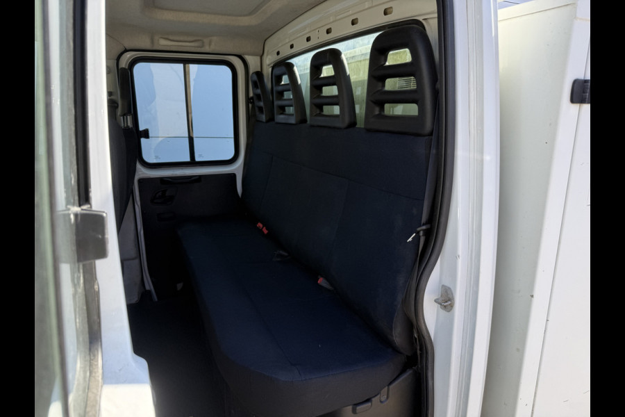 Iveco Daily 35C14 2.3 Kipper Dubbele Cabine Dubbellucht 3,5t Trekhaak 6 Stoelen Airco Cruise Control Benne Tipper