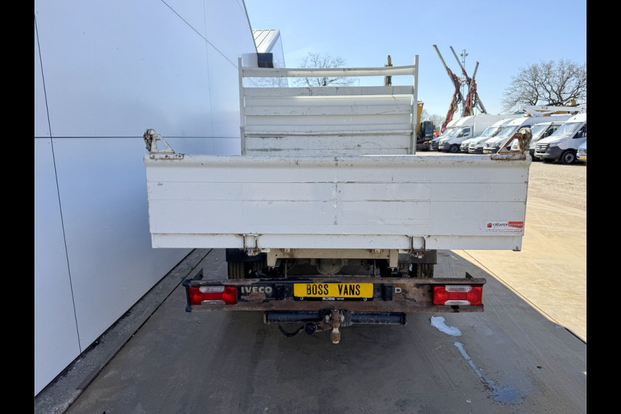 Iveco Daily 35C14 2.3 Kipper Dubbele Cabine Dubbellucht 3,5t Trekhaak 6 Stoelen Airco Cruise Control Benne Tipper