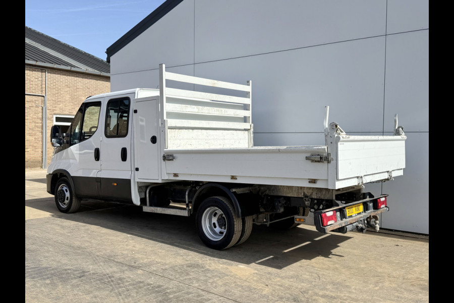 Iveco Daily 35C14 2.3 Kipper Dubbele Cabine Dubbellucht 3,5t Trekhaak 6 Stoelen Airco Cruise Control Benne Tipper