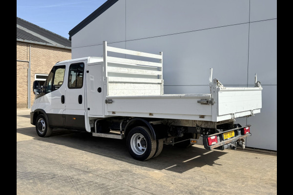 Iveco Daily 35C14 2.3 Kipper Dubbele Cabine Dubbellucht 3,5t Trekhaak 6 Stoelen Airco Cruise Control Benne Tipper