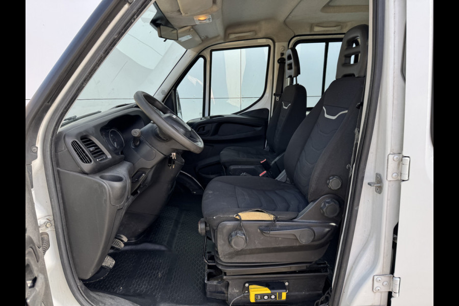 Iveco Daily 35C14 2.3 Kipper Dubbele Cabine Dubbellucht 3,5t Trekhaak 6 Stoelen Airco Cruise Control Benne Tipper
