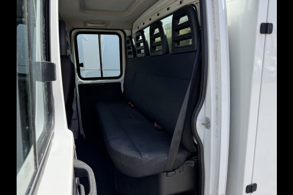 Iveco Daily 35C14 2.3 Kipper Dubbele Cabine Dubbellucht 3,5t Trekhaak 6 Stoelen Airco Cruise Control Benne Tipper