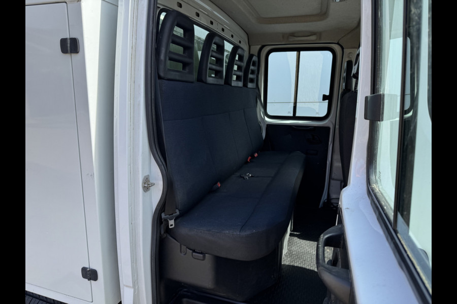 Iveco Daily 35C14 2.3 Kipper Dubbele Cabine Dubbellucht 3,5t Trekhaak 6 Stoelen Airco Cruise Control Benne Tipper