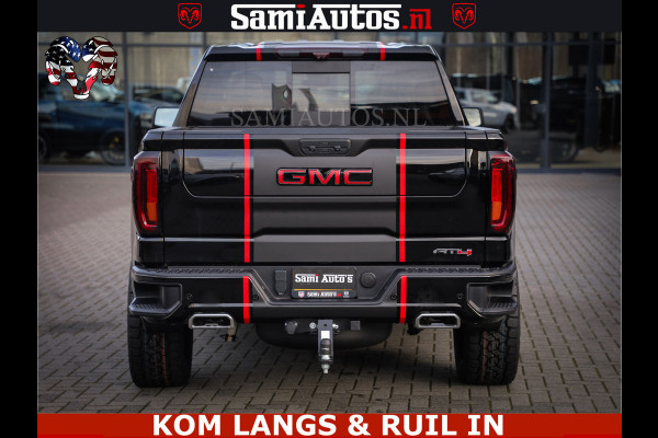 GMC Sierra AT4 6.2 V8 4X4 | VIRTUAL COCKPIT | LPG | HUD | BOM VOL | DC | RAM DEALER NEDERLAND | Dubbele Cabine met Royale 5 Zitplaatsen | BPM vrij | Nu Leverbaar uit Voorraad | Voorraad Nr 261530 |