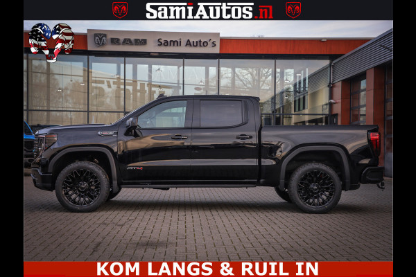 GMC Sierra AT4 6.2 V8 4X4 | VIRTUAL COCKPIT | LPG | HUD | BOM VOL | DC | RAM DEALER NEDERLAND | Dubbele Cabine met Royale 5 Zitplaatsen | BPM vrij | Nu Leverbaar uit Voorraad | Voorraad Nr 261530 |