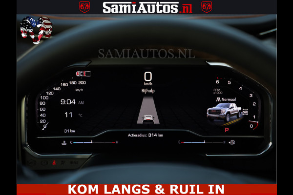 GMC Sierra AT4 6.2 V8 4X4 | VIRTUAL COCKPIT | LPG | HUD | BOM VOL | DC | RAM DEALER NEDERLAND | Dubbele Cabine met Royale 5 Zitplaatsen | BPM vrij | Nu Leverbaar uit Voorraad | Voorraad Nr 261530 |