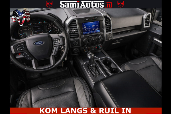 Dodge Ram FORD F150 5.0 V8 4X4 | MAT OLIVE GREEN | BIJTELLING VRIJ | ZEER DIK | CAMERA | 3500KG | PANORAMA | LEDER | GO RHINO ROLLBAR | CRUISE CONTROL | PRINS LPG | BAKFLIP COVER | Deze pick-up is leverbaar met zowel een groot rijbewijs (C) als een klein rijbewijs (B). Laat ons weten wat jouw voorkeur is.