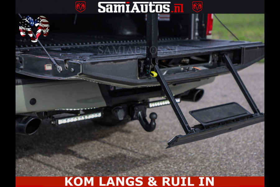 Dodge Ram FORD F150 5.0 V8 4X4 | MAT OLIVE GREEN | BIJTELLING VRIJ | ZEER DIK | CAMERA | 3500KG | PANORAMA | LEDER | GO RHINO ROLLBAR | CRUISE CONTROL | PRINS LPG | BAKFLIP COVER | Deze pick-up is leverbaar met zowel een groot rijbewijs (C) als een klein rijbewijs (B). Laat ons weten wat jouw voorkeur is.