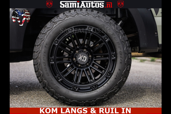 Dodge Ram FORD F150 5.0 V8 4X4 | MAT OLIVE GREEN | BIJTELLING VRIJ | ZEER DIK | CAMERA | 3500KG | PANORAMA | LEDER | GO RHINO ROLLBAR | CRUISE CONTROL | PRINS LPG | BAKFLIP COVER | Deze pick-up is leverbaar met zowel een groot rijbewijs (C) als een klein rijbewijs (B). Laat ons weten wat jouw voorkeur is.