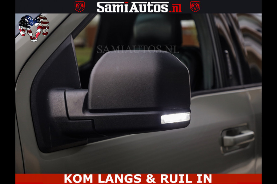 Dodge Ram FORD F150 5.0 V8 4X4 | MAT OLIVE GREEN | BIJTELLING VRIJ | ZEER DIK | CAMERA | 3500KG | PANORAMA | LEDER | GO RHINO ROLLBAR | CRUISE CONTROL | PRINS LPG | BAKFLIP COVER | Deze pick-up is leverbaar met zowel een groot rijbewijs (C) als een klein rijbewijs (B). Laat ons weten wat jouw voorkeur is.