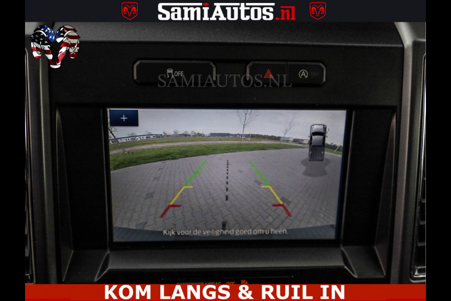 Dodge Ram FORD F150 5.0 V8 4X4 | MAT OLIVE GREEN | BIJTELLING VRIJ | ZEER DIK | CAMERA | 3500KG | PANORAMA | LEDER | GO RHINO ROLLBAR | CRUISE CONTROL | PRINS LPG | BAKFLIP COVER | Deze pick-up is leverbaar met zowel een groot rijbewijs (C) als een klein rijbewijs (B). Laat ons weten wat jouw voorkeur is.