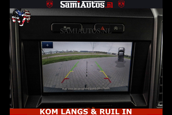 Dodge Ram FORD F150 5.0 V8 4X4 | MAT OLIVE GREEN | BIJTELLING VRIJ | ZEER DIK | CAMERA | 3500KG | PANORAMA | LEDER | GO RHINO ROLLBAR | CRUISE CONTROL | PRINS LPG | BAKFLIP COVER | Deze pick-up is leverbaar met zowel een groot rijbewijs (C) als een klein rijbewijs (B). Laat ons weten wat jouw voorkeur is.