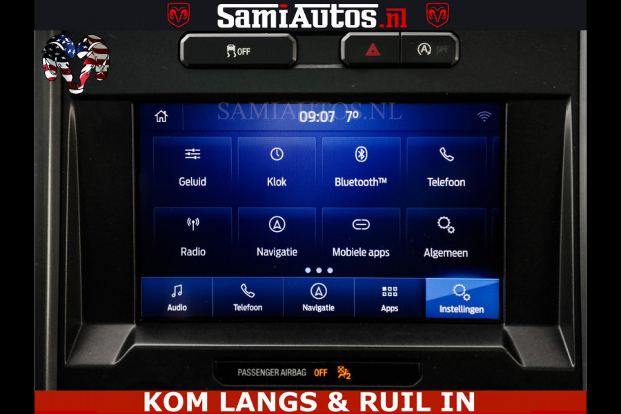 Dodge Ram FORD F150 5.0 V8 4X4 | MAT OLIVE GREEN | BIJTELLING VRIJ | ZEER DIK | CAMERA | 3500KG | PANORAMA | LEDER | GO RHINO ROLLBAR | CRUISE CONTROL | PRINS LPG | BAKFLIP COVER | Deze pick-up is leverbaar met zowel een groot rijbewijs (C) als een klein rijbewijs (B). Laat ons weten wat jouw voorkeur is.