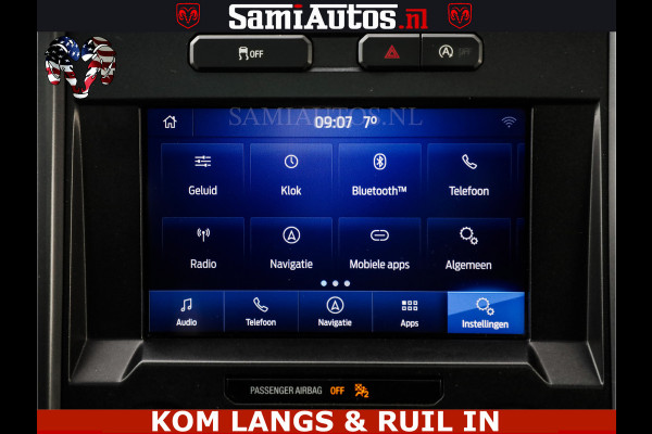 Dodge Ram FORD F150 5.0 V8 4X4 | MAT OLIVE GREEN | BIJTELLING VRIJ | ZEER DIK | CAMERA | 3500KG | PANORAMA | LEDER | GO RHINO ROLLBAR | CRUISE CONTROL | PRINS LPG | BAKFLIP COVER | Deze pick-up is leverbaar met zowel een groot rijbewijs (C) als een klein rijbewijs (B). Laat ons weten wat jouw voorkeur is.