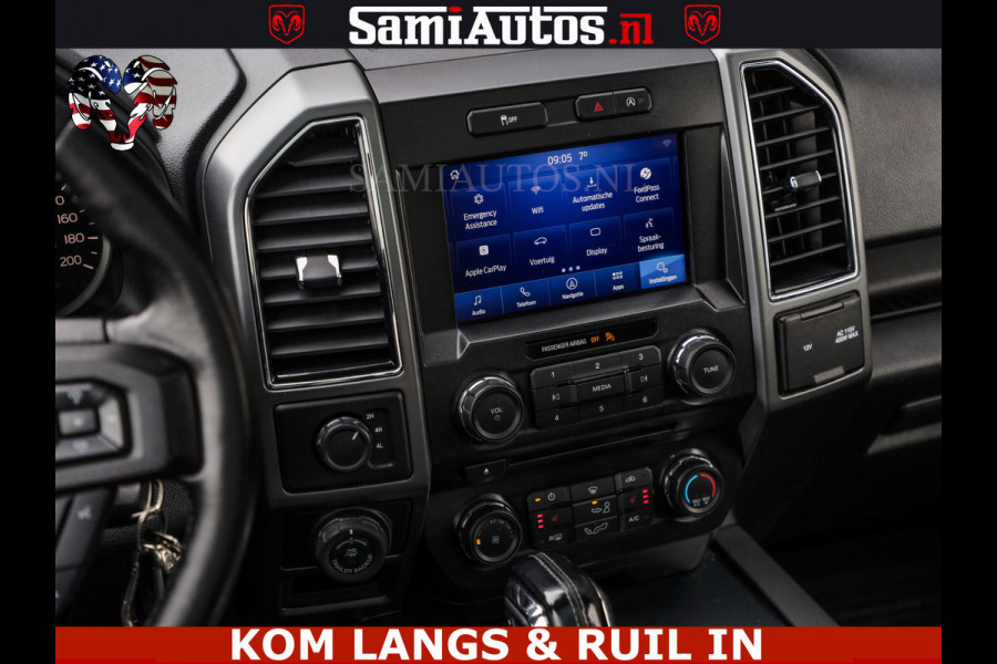 Dodge Ram FORD F150 5.0 V8 4X4 | MAT OLIVE GREEN | BIJTELLING VRIJ | ZEER DIK | CAMERA | 3500KG | PANORAMA | LEDER | GO RHINO ROLLBAR | CRUISE CONTROL | PRINS LPG | BAKFLIP COVER | Deze pick-up is leverbaar met zowel een groot rijbewijs (C) als een klein rijbewijs (B). Laat ons weten wat jouw voorkeur is.