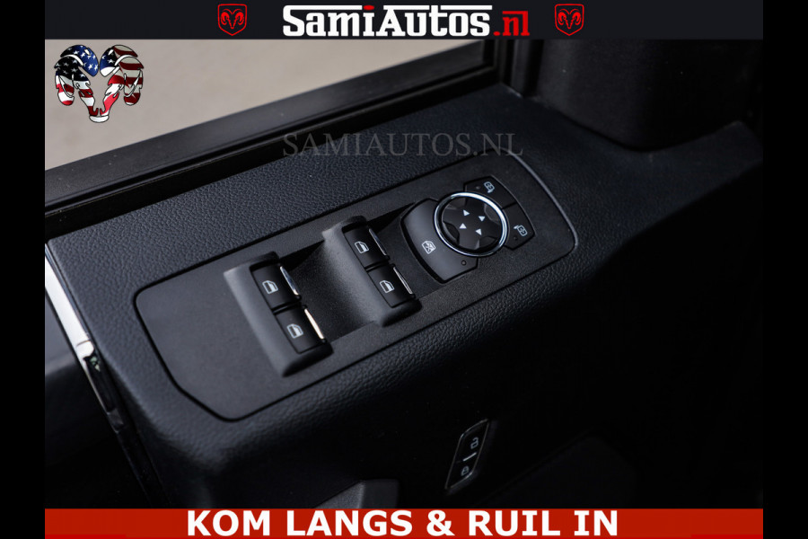 Dodge Ram FORD F150 5.0 V8 4X4 | MAT OLIVE GREEN | BIJTELLING VRIJ | ZEER DIK | CAMERA | 3500KG | PANORAMA | LEDER | GO RHINO ROLLBAR | CRUISE CONTROL | PRINS LPG | BAKFLIP COVER | Deze pick-up is leverbaar met zowel een groot rijbewijs (C) als een klein rijbewijs (B). Laat ons weten wat jouw voorkeur is.