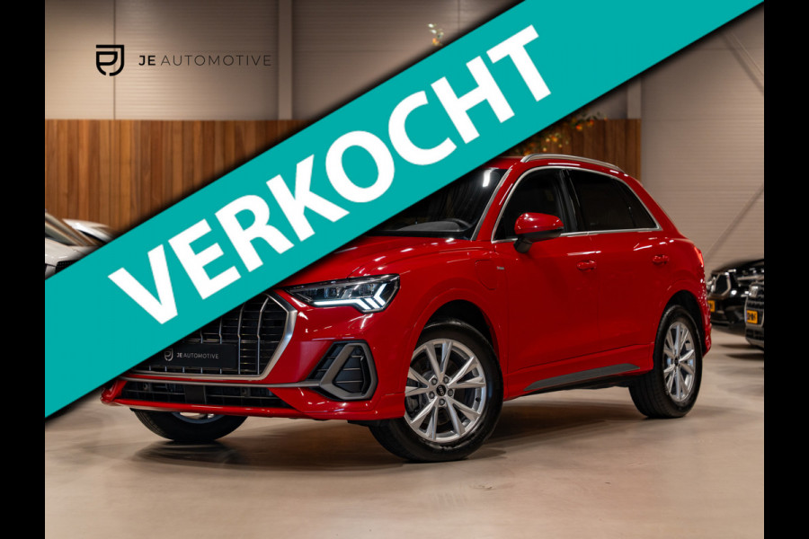 Audi Q3 45 TFSI e S-Line, Matrix Led, Apple Carplay, Virtual Cockpit, Plug in, Cam, ACC, Clima, Blind Spot, Voll Onderhoud