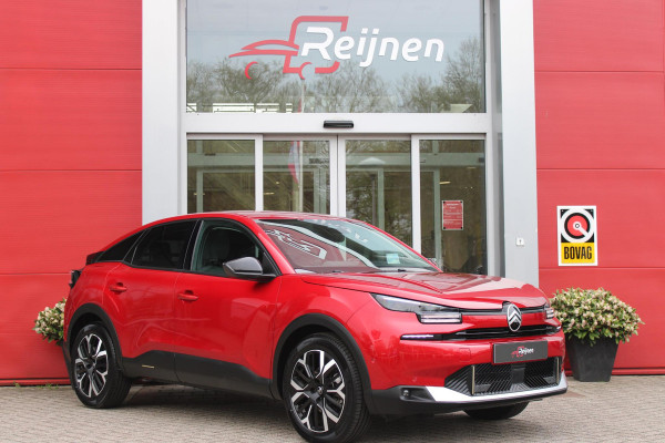 Citroën C4 C4 1.2 HYbrid 145PK MAX | HEAD UP DISPLAY | CAMERA VOOR + ACHTER | NAVIGATIE | DRAADLOZE TELEFOONLADER | FULL LED KOPLAMPEN | DRAADLOZE APPLE CARPLAY/ANDROID AUTO | 18" LICHTMETALEN VELGEN | ADAPTIVE CRUISE CONTROL | CLIMATE CONTROL | LEDEREN BEKLEDING | DAB+ RADIO | KEYLESS ENTRY/START |