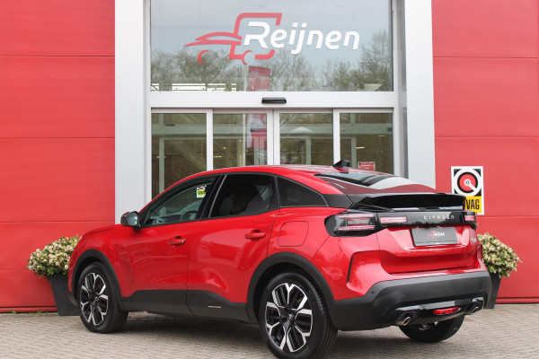 Citroën C4 C4 1.2 HYbrid 145PK MAX | HEAD UP DISPLAY | CAMERA VOOR + ACHTER | NAVIGATIE | DRAADLOZE TELEFOONLADER | FULL LED KOPLAMPEN | DRAADLOZE APPLE CARPLAY/ANDROID AUTO | 18" LICHTMETALEN VELGEN | ADAPTIVE CRUISE CONTROL | CLIMATE CONTROL | LEDEREN BEKLEDING | DAB+ RADIO | KEYLESS ENTRY/START |