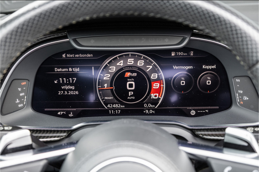 Audi R8 Spyder 5.2 performance quattro - Keramisch | B&O | Carbon | Camera