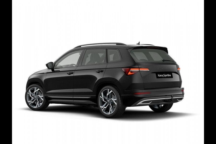 Škoda Karoq Sportline Ultimate 1.5 TSI ACT 150 pk 7 versn. DSG | Wegklapbare Trekhaak | Travel Assist Pakket Plus | Virual Pedal | 19 Inch Velgen Sagitarius