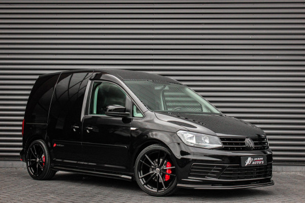 Volkswagen Caddy 2.0 TDI 185PK JB-EDITION / FULL BLACK / SCHROEFSET / LEDEREN BEKLEDING / NIEUWSTAAT / ELEK-PAKKET / AIRCO / APPLE