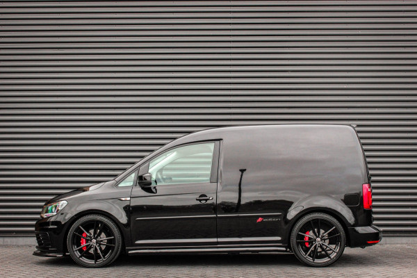 Volkswagen Caddy 2.0 TDI 185PK JB-EDITION / FULL BLACK / SCHROEFSET / LEDEREN BEKLEDING / NIEUWSTAAT / ELEK-PAKKET / AIRCO / APPLE
